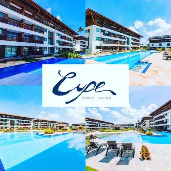 Apartamento Em Resort A Beira Mar - Cupe Beach Living Pôrto das Galinhas Exteriör bild