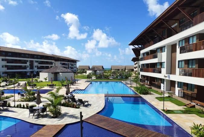 Apartamento Em Resort A Beira Mar - Cupe Beach Living Pôrto das Galinhas Exteriör bild
